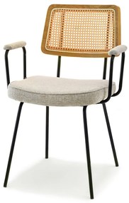 Scaun Cleo (stejar + negru). 1110976
