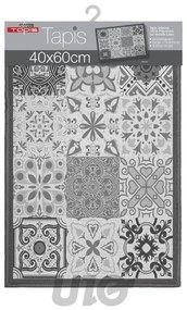 Covor gri lavabil 40x60 cm Persane – douceur d'intérieur