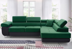 Supermobel Coltar extensibil ASTON, 273x70/85x203, sioux 1115/lux 32, colt pe dreapta