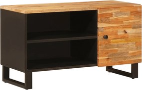 vidaXL Cabinet TV cu raft Maro 80 x 33 x 46 cm Lemn de mango solid