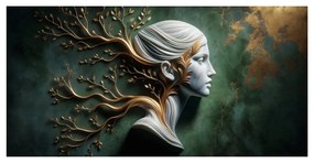 Tablou armonie naturală în formă feminină