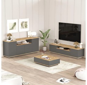 Mobilier living France 18 (Pin atlantic + antracit) . 1102146