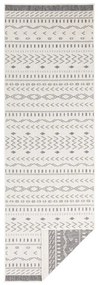 Covor adecvat pentru exterior NORTHRUGS Twin Supreme Mismo, 350 x 80 cm, gri-crem