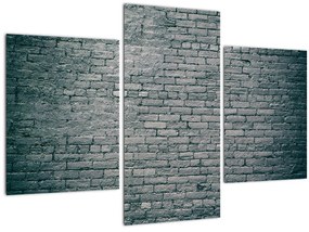 Tabloul cu perete din cărămidă (90x60 cm)
