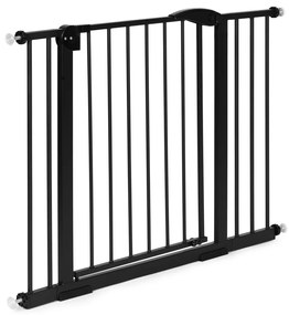 Șină de siguranță 74-105 cm pentru scări și uși din metal și lemn negru