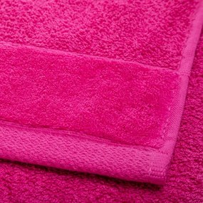 DETEXPOL Prosop de corp din frotir VITO, magenta, 70 x 140 cm