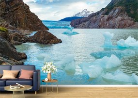 Tapet Premium Canvas - Micul iceberg din Patagonia