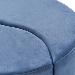 Taburet Alis Pouf albastru
