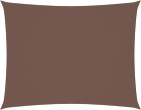 vidaXL Parasolar, maro, 2x3,5 m, țesătură oxford, dreptunghiular