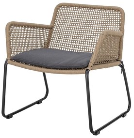 Fotoliu de grădină gri-bej Mundo – Bloomingville