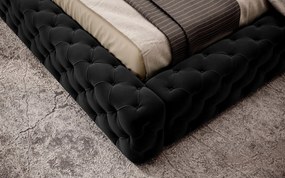Pat lemn masiv Principe 180x200 Material Lukso 10 Mobarta