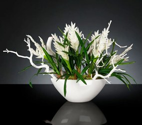 Aranjament floral mediu design LUX SHIP BROMELIA