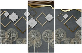 Tablou cu abstracție (90x60 cm)