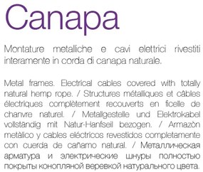 Lustra design rustic CANAPA SP6 134826