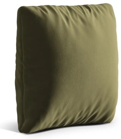 Pernă pentru canapea verde cu tapițerie din catifea Kemi – Cosmopolitan Design