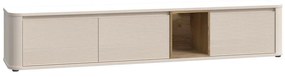 Comodă TV INAR, bej/maro