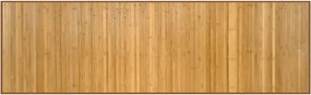 vidaXL Covor dreptunghiular, natural, 60x200 cm, bambus