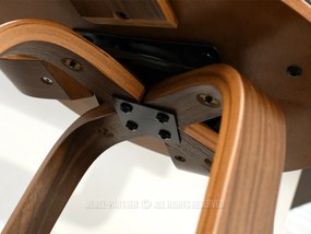 Scaun Bjorn H (nuc închis + nuc-crom). 1110652