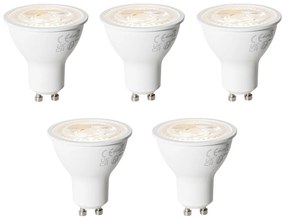 Set 5 Becuri LED GU10 Estompabile 6W 450 lm 3000K