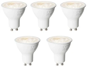 Set 5 Becuri LED GU10 Estompabile 6W 450 lm 3000K
