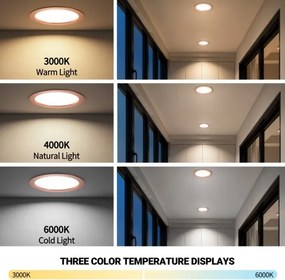 Immax NEO 07331L - LED reglabil, corp încastrat DOWN, 36W/230V, Wi‑Fi Tuya, Ø 23 cm, roz