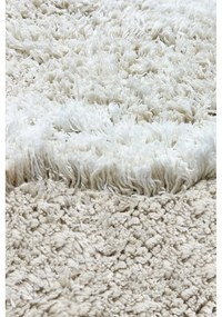 Covor pentru copii gri deschis lavabil/țesut manual din bumbac 130x135 cm Bunny – Lorena Canals