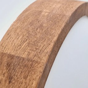 Plafonieră LED Brilagi CARVALHO SLIM 1xE27/60W/230V stejar d. 27 cm