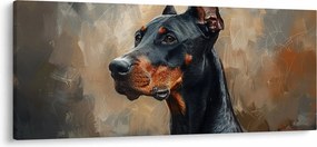Tablou - Portretul lui Dobrman (120x50 cm)