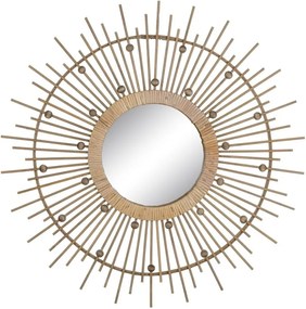 Oglindă de perete ø 70 cm Sol – Ixia