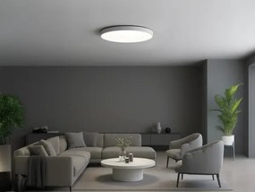 Plafonieră LED 300W, 230V, 3000/4000/6500K, diametru 120 cm, albă