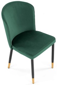 Scaun K446 Velvet Verde – l51 x A55 x h86 cm