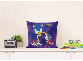 Pernă pentru copii Sonic, 40 x 40 cm