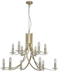 Candelabru stil elegant metal alama Ascona 12L