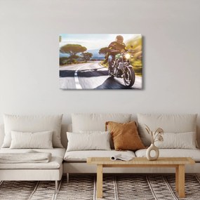 Tablou - Motociclist (90x60 cm)