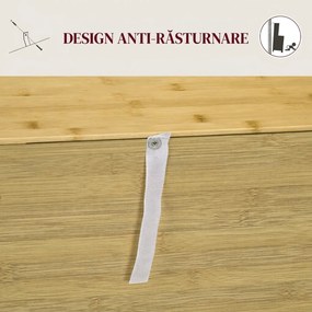 HOMCOM Comodă în Stil Boho din Rattan și Bambus, Dulap cu 2 Uși și Raft Interior, 60x27x67.5 cm, Lemn Natural | Aosom Romania