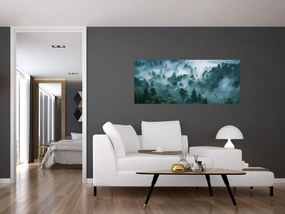 Tablou - Pădure în Ceață (120x50 cm)