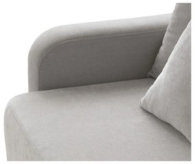 Canapea bej extensibilă, cu spațiu de depozitare 231 cm Elen – Micadoni