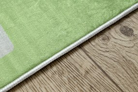 BAMBINO 50200 covor lavabil Sat, străzi pentru copii anti-alunecare - verde / maro
