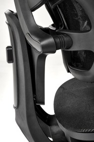 Scaun de birou ergonomic Macar - negru