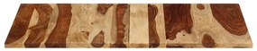 327514 vidaXL Blat de masă, 120x60x(2,5-2,7) cm, lemn masiv de sheesham