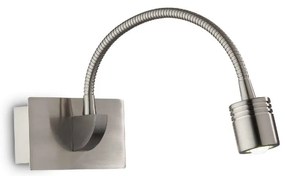 Aplica de perete power LED DYNAMO AP1 NICKEL 031477
