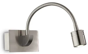 Aplica de perete power LED DYNAMO AP1 NICKEL 031477