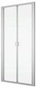 Usa pliabila dus in nisa din 2 piese, 80 cm, crom, Ronal Divera 800 mm, Crom