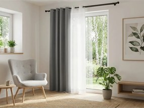 Draperie OXFORD gri deschis 140x270 cm Agatat: Rejansa