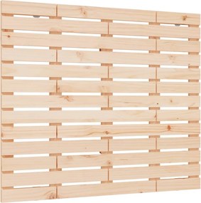 vidaXL Tăblie de pat pentru perete, 96x3x91,5 cm, lemn masiv de pin