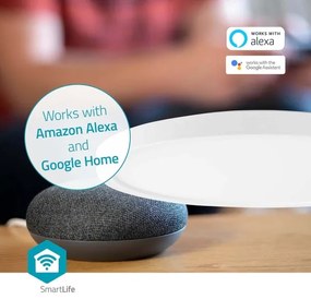 Corp de iluminat LED RGBW dimabil LED/18W/230V 2700-6500K Wi-Fi Nedis WIFILAC31WT