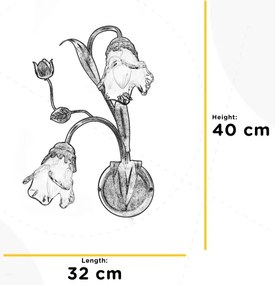 Aplică ONLI ARIANNA 2xE14/6W/230V