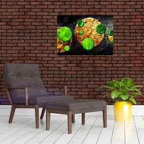 Tablou abstract - Bilă (70x50 cm)