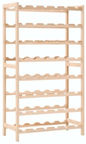 vidaXL Suport sticle de vin, lemn de cedru, 57,5 x 28 x 102 cm