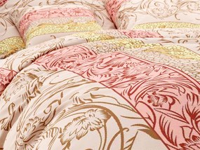 Lenjerie de pat din bumbac SUMMER DREAM BROWN crem Dimensiune lenjerie de pat: 70 x 90 cm | 140 x 200 cm